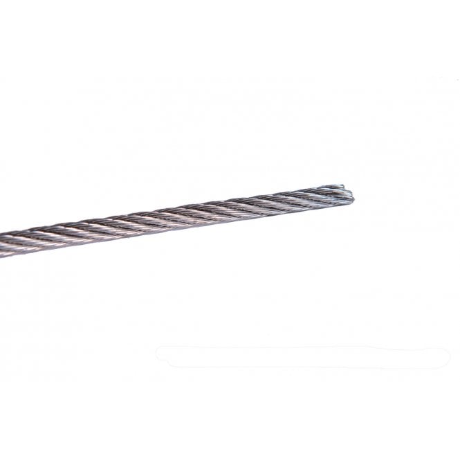 1/8" 7x7 Stainless Steel Cable (T316, Outdoor Applications, per foot)