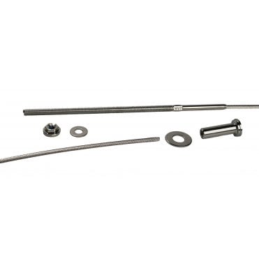 1/8" VistaView Stainless Steel Long Cable Railing Assembly Kit for Wood Posts